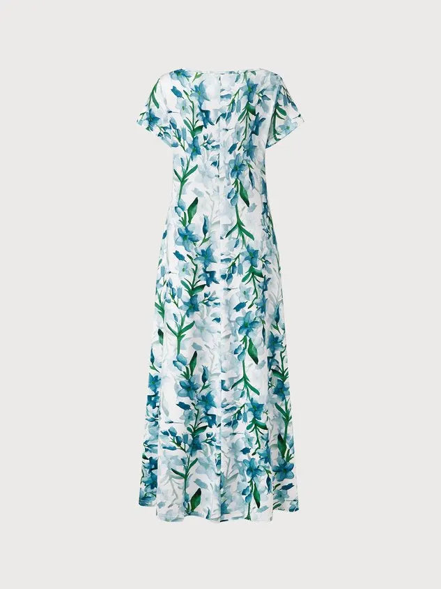 V Neck Vacation Regular Fit Dress